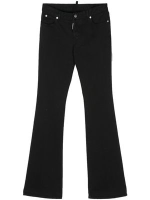 Dsquared2 mid-rise flared jeans - Black