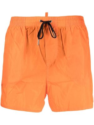 Dsquared2 Milano logo-print swim shorts - Orange