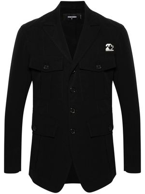 Dsquared2 Military cotton blazer - Black