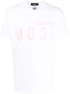 Dsquared2 mirrored-logo T-shirt - White