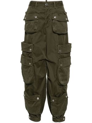 Dsquared2 multi-pocket cargo trousers - Green