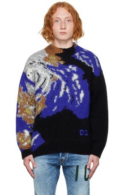 Dsquared2 Multicolor Earth View Sweater