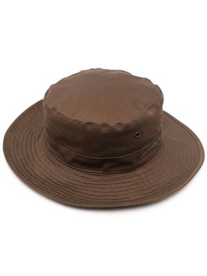 Dsquared2 narrow-brim drawstring hat - Brown