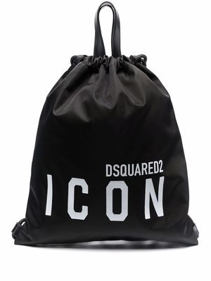 Dsquared2 Nero logo-print backpack - Black