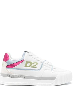 Dsquared2 New Jersey leather sneakers - White