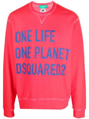 Dsquared2 One Life organic cotton sweatshirt