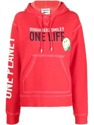 Dsquared2 One Life print hoodie