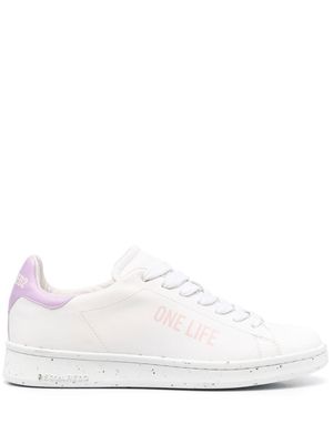 Dsquared2 One Life print sneakers - White