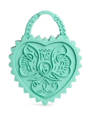 Dsquared2 Open Your Heart tote bag - Green