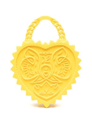 Dsquared2 Open Your Heart tote bag - Yellow
