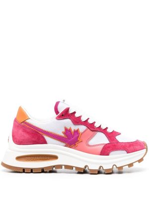 Dsquared2 panelled low-top sneakers - Pink