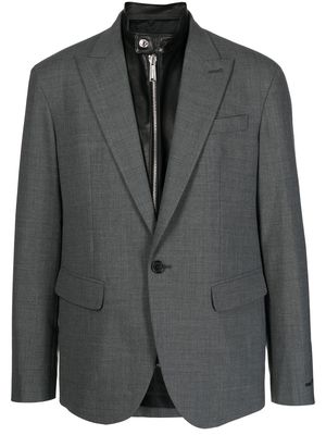 Dsquared2 peak-lapel single-breasted blazer - Grey