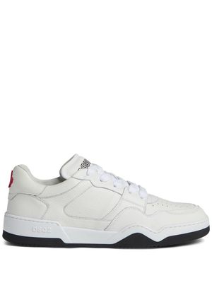 Dsquared2 perforated lace-up sneakers - White