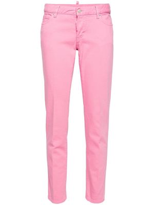Dsquared2 Pink Bull low-rise skinny jeans