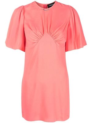 Dsquared2 puff-sleeve mini dress - Pink