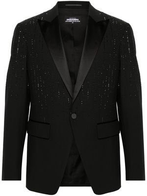 Dsquared2 Raindrops L.A. crystal-embellished blazer - Black