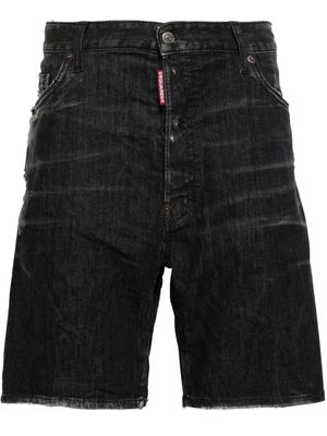 Dsquared2 raw-cut denim shorts - Black