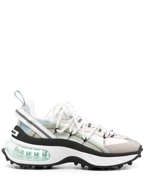 Dsquared2 reflective-detailing chunky sneakers - White