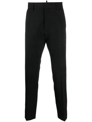 Dsquared2 rhinestone-embellished virgin-wool trousers - Black