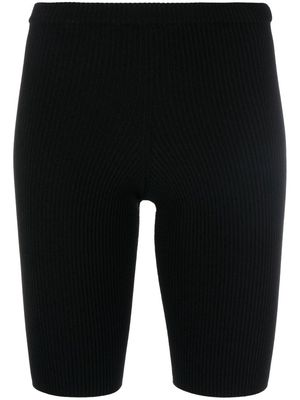 Dsquared2 ribbed-knit cycling shorts - Black