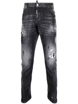 Dsquared2 ripped-detail denim jeans - Black