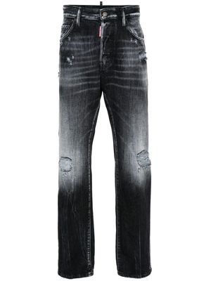 Dsquared2 ripped slim-fit jeans - Black