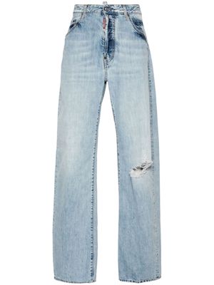 Dsquared2 ripped wide-leg jeans - Blue