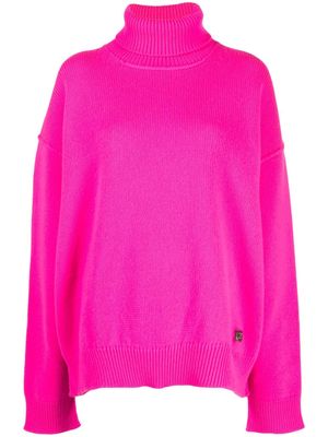 Dsquared2 roll-neck wool-blend jumper - Pink