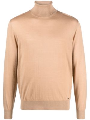 Dsquared2 roll-neck wool jumper - Brown