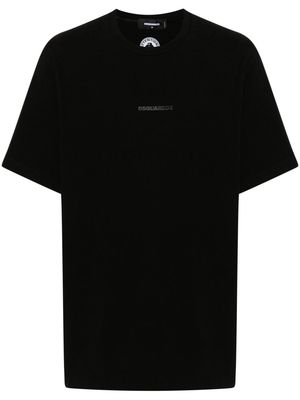 Dsquared2 rubberised-logo cotton T-shirt - Black