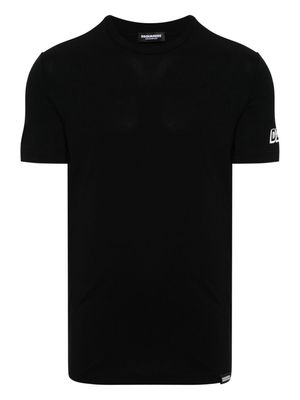 Dsquared2 rubberised-logo T-shirt - Black