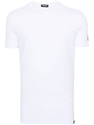 Dsquared2 rubberised-logo T-shirt - White