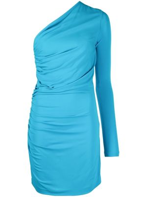 Dsquared2 ruched one-shoulder minidress - Blue