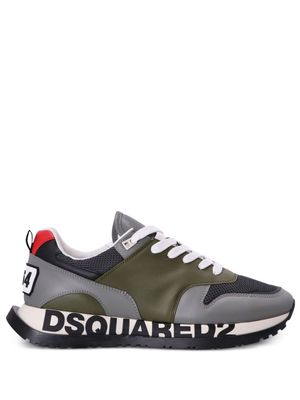 Dsquared2 Running leather sneakers - Green