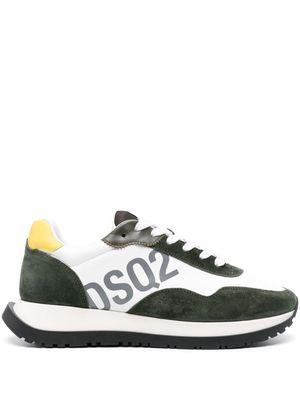 Dsquared2 Running leather sneakers - White