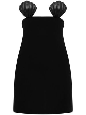 Dsquared2 shell-cup strapless minidress - Black