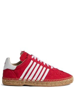 Dsquared2 side-stripe lace-up sneakers
