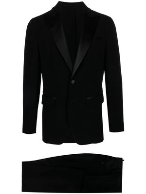 Dsquared2 silk-trim two-piece suit - Black