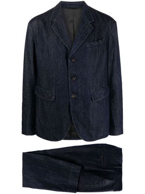 Dsquared2 single-breasted button suit set - Blue