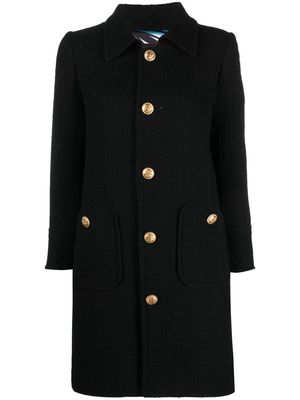 Dsquared2 single-breasted tailored coat - Black