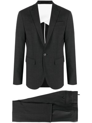 Dsquared2 single-breasted wool-blend suit - Grey