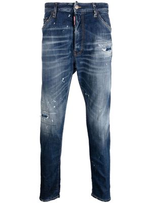 Dsquared2 Skater mid-rise skinny jeans - Blue