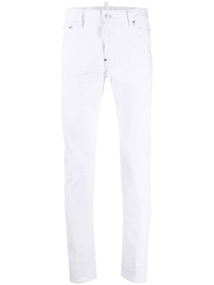 Dsquared2 skinny-cut leg trousers - White