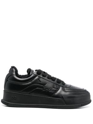 DSQUARED2 Slash chunky low-top sneakers - Black