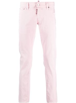 Dsquared2 slim-cut leg jeans - Pink