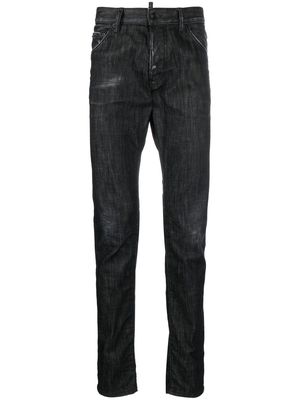 Dsquared2 slim-cut straight-leg jeans - Black