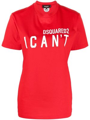 Dsquared2 slogan-print short-sleeve T-shirt