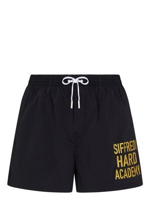 Dsquared2 slogan-print swim shorts - Black