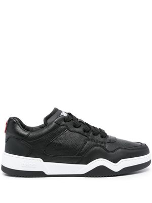 Dsquared2 Spiker leather sneakers - Black