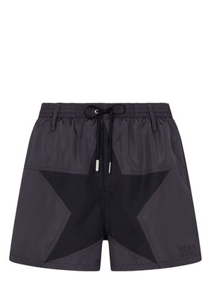 Dsquared2 star-panelled swim shorts - Black